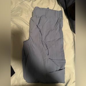 Greys Anatomy Signature Scrub Pants, Size Small, Light Blue/Surgical Blue